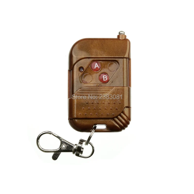 NEW DC12V 2CH 10A Không Dây RF Điều Khiển Từ Xa Hệ Thống Chuyển Mạch 4 * Transmitter + 1 * Receiver Cho Truy Cập/Hệ Thống cửa