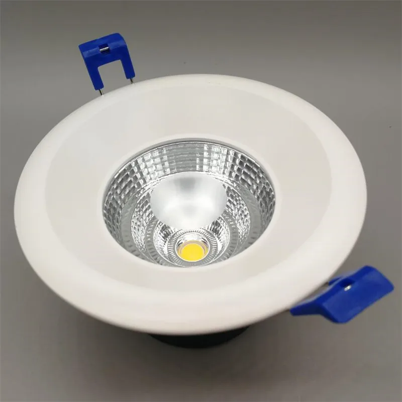 12pcs Newest COB Led Ceiling Down lights COB Led Recessed Downlight 9W 15W 20W LED Spot Lamp Indoor Lighting for Home AC85-265V