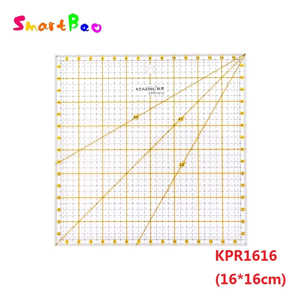 Acrilico Patchwork & Quiting Marchio Righelli Righelli Fluorescenza Gialla KPR1616, KPR3005, KPR3015, KPR5150, KPR5151