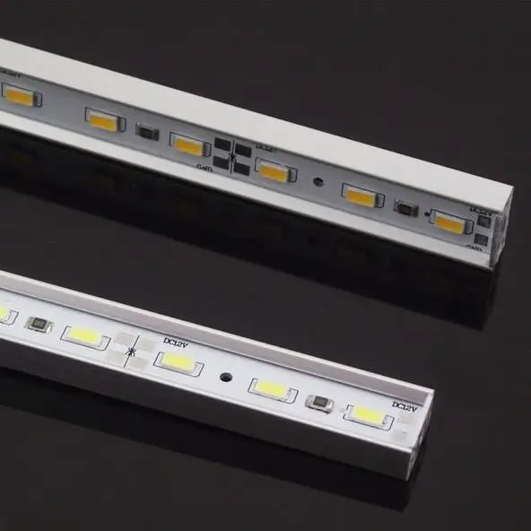 0.5m LED Rigid String Bar 36LED 5630/5730 DC12V LED Hard Strip Cold /warm /Blue/Green/Red Bar Light + U Aluminium profile
