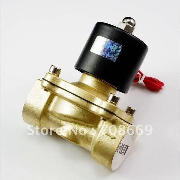 Water Gas Air Fuel NC Solenoid Valve 1