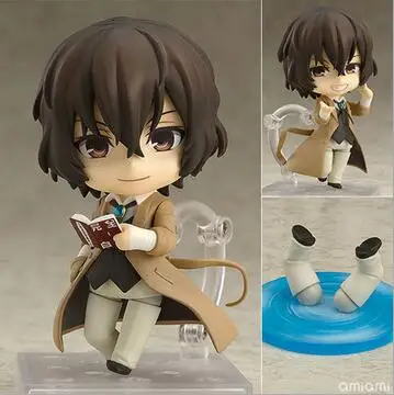 NEW hot 10cm Bungo Stray Dogs Stray Dogs Dazai Osamu 657 Action figure toys collection doll Christmas gift with box