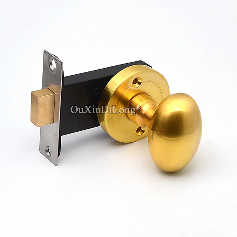 Brand New Solid Zinc Alloy Backdrop Door Locks Interior Entry Invisible Hidden Door Knobs Lock for Living Room Bedroom Keyless