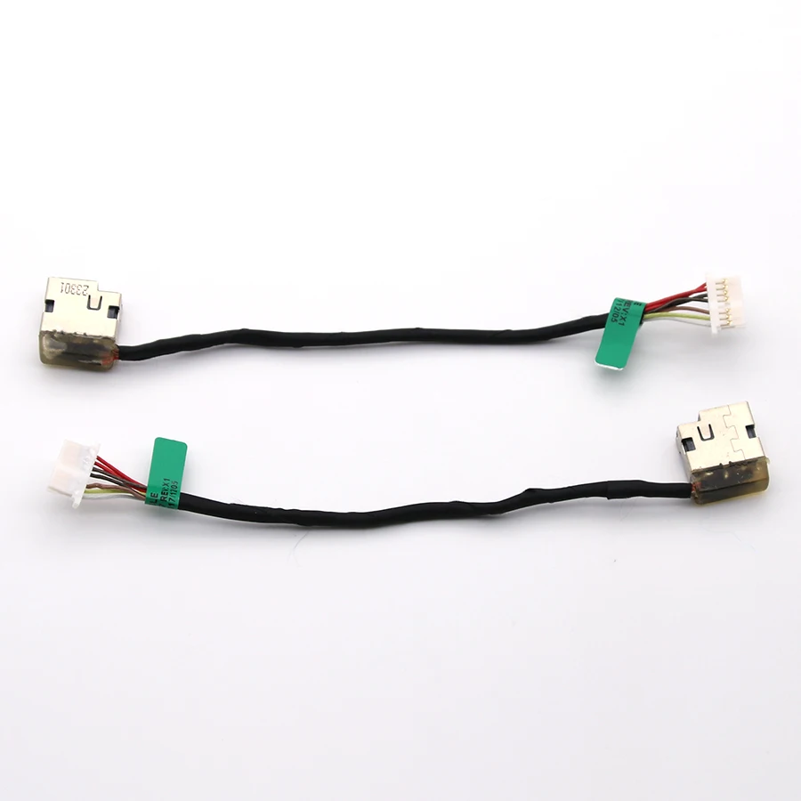 Piezas de Repuesto de enchufe de CC con Cable, Conector de ordenadores portátiles duraderos, puerto de carga útil para HP 250 255, accesorios