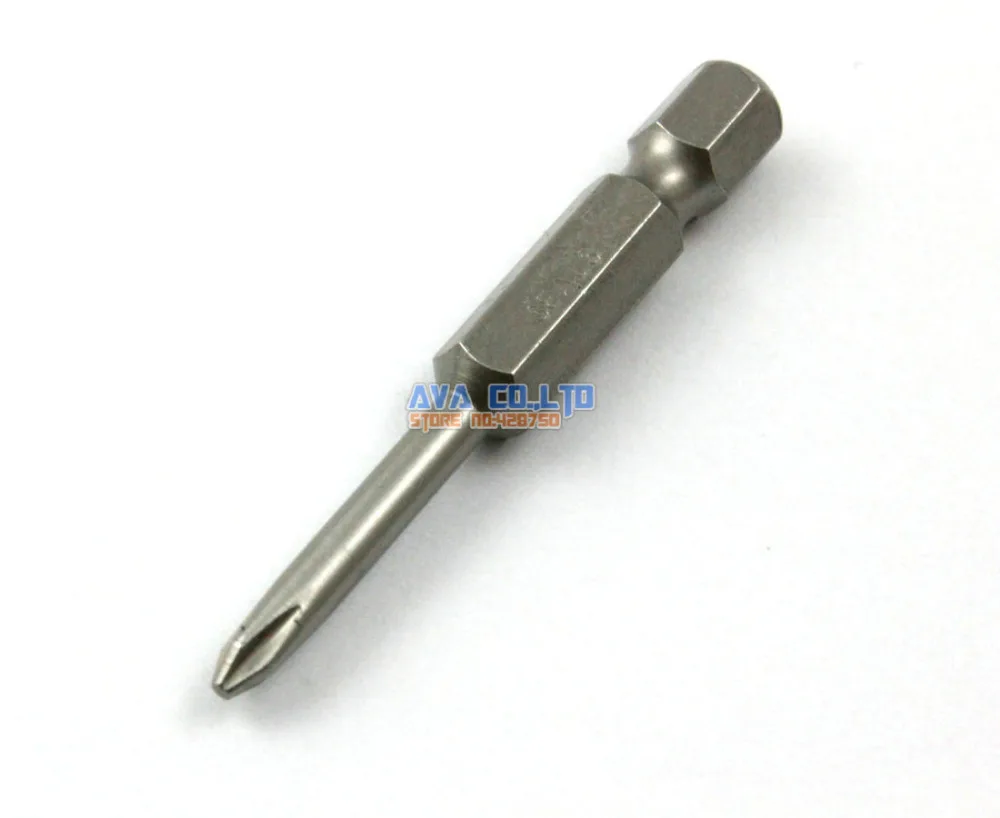 10 Pieces Magnetic Phillips Screwdriver Bit S2 Steel 1/4