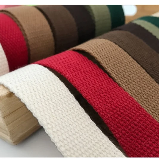 5 미터 30mm 너비 캔버스 리본 폴리 에스터 코튼 웨빙 스트랩 바느질 가방 벨트 액세서리