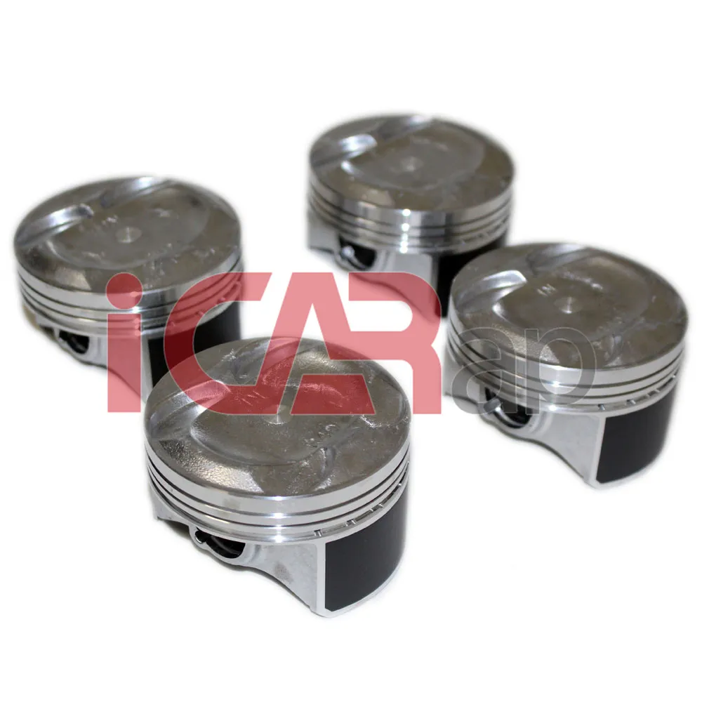 4Pcs/lot New good quality pistons OEM:13010-R40-A00 / 13010-R40-A10 For Honda Accord 2008-2012 2.4L