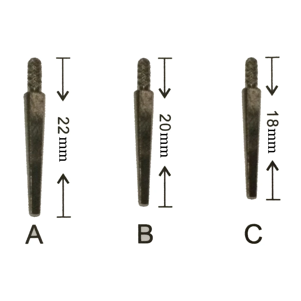 1000 PCS Laboratorium dentystyczne Pojedynczy gwóźdź Cynk Pin Laboratorium dentystyczne Kamień Model Średnica pracy 3 mm -3 długości bardzo dobra