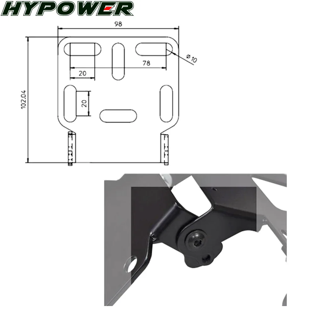 Motocykl ogon schludny błotnik Eliminator tablicy rejestracyjnej uchwyt LED światło dla YAMAHA XJ6 FZ6 N/S FZ6R FZ8 FZ-1N FZ1 FAZER FZS1000