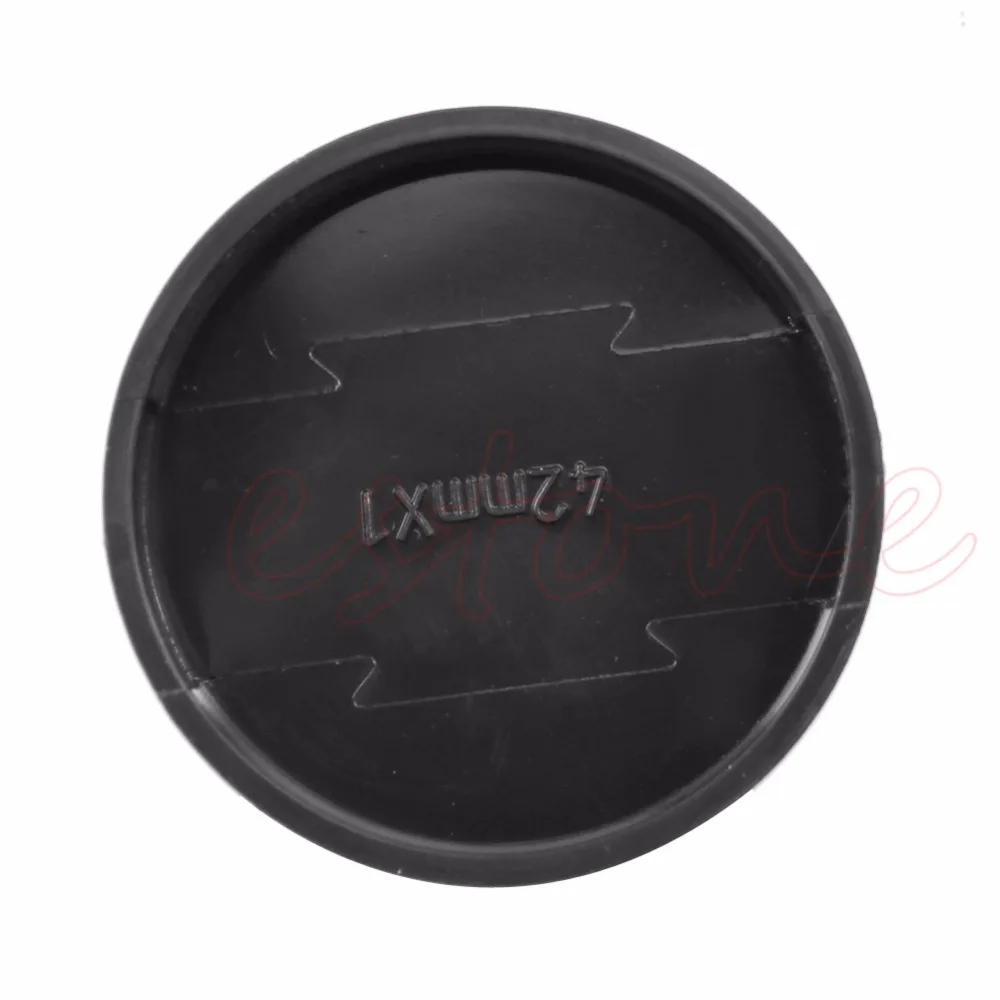 1Pc Rear Lens Cap Cover For M42 42mm 42 Screw Mount Black