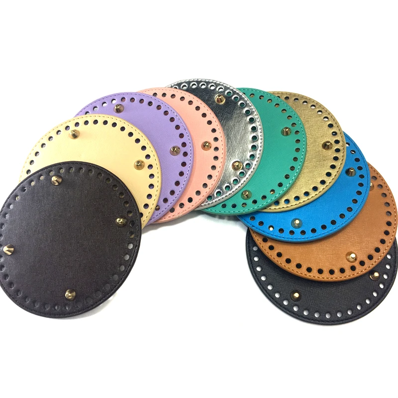 New Fashion Shoulder Bag Bottom Tray Round Fixing Plate Replacement for Women Handbag  Handmade Diy Accessories KZBT018