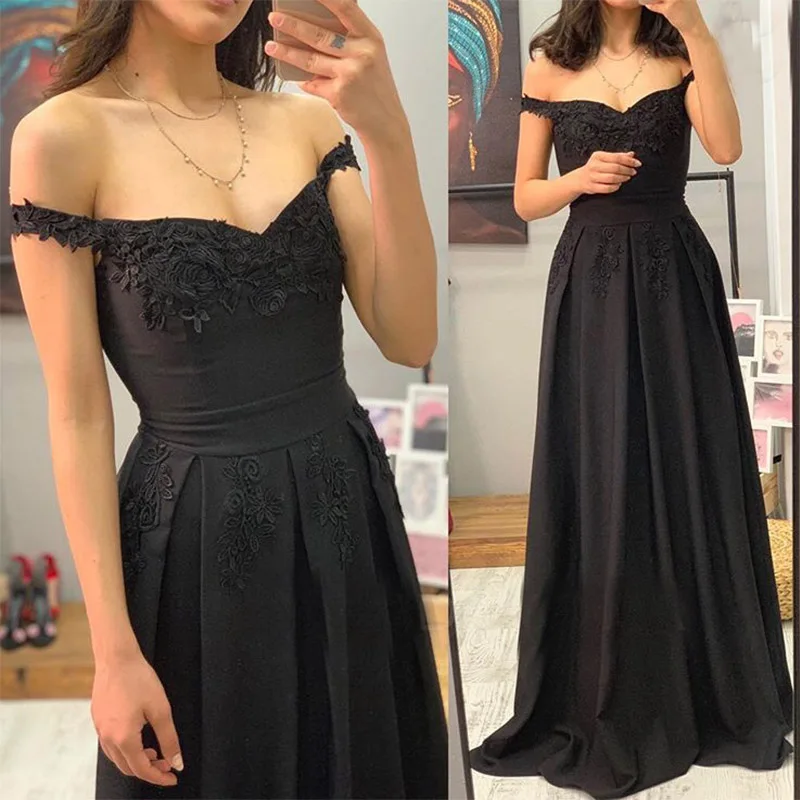 Vestido champanhe tomara que caia, vestido longo de baile, apliques a-line, festa formal feminina, novo 2019