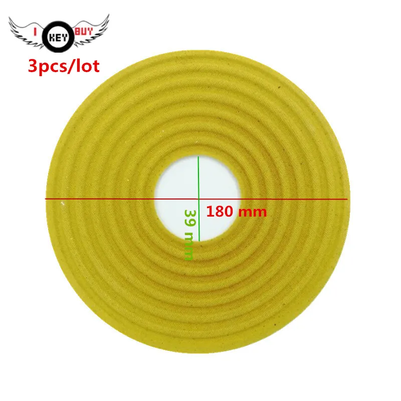 3 Pcs / Lot  Speaker Spring Pad Subwoofer Speaker Wave Shrapnel DIY Speaker Repair Accessories Parts 180 MM 39 MM High 8MM