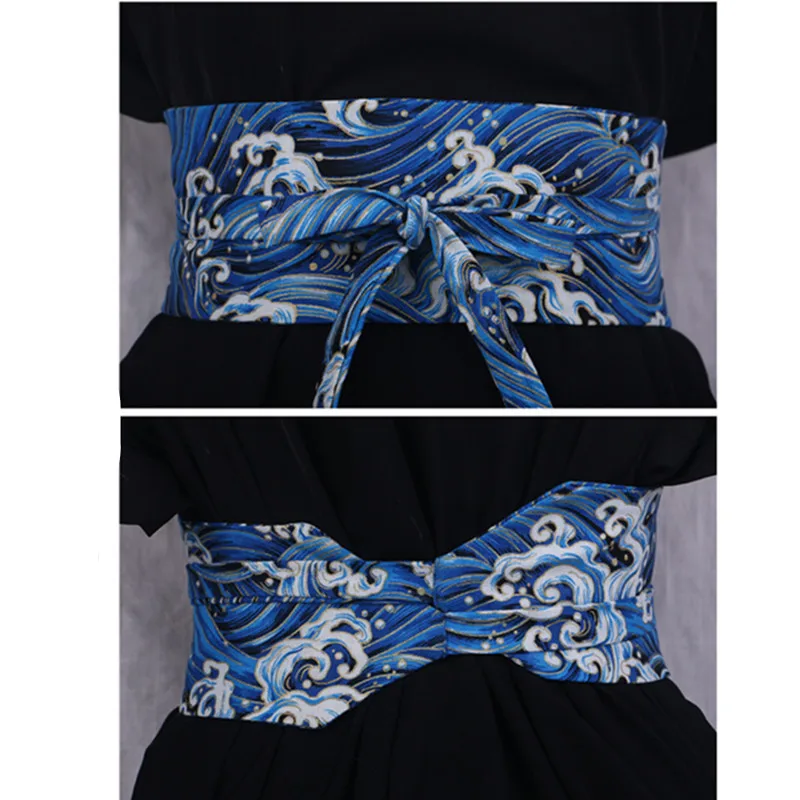 1pcs Japanese Kimono Belt Women Vintage Yukata Waistband Corset Wide Hekoobi Obi YLM9898