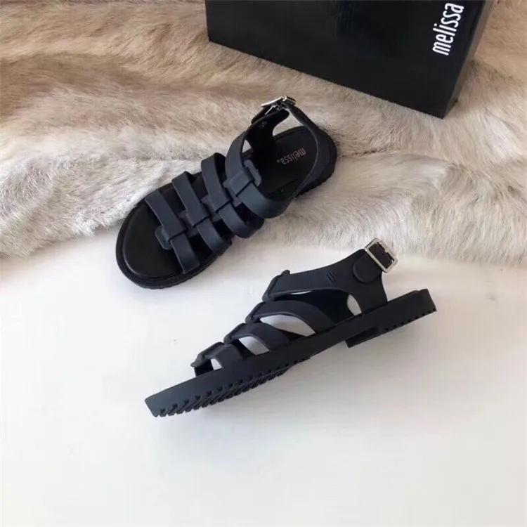 2024 New Flox Roman sandals Women Jelly Shoes Fashion Adulto Sandals Women Sandalias Melissas Female Shoes Jelly Shoes