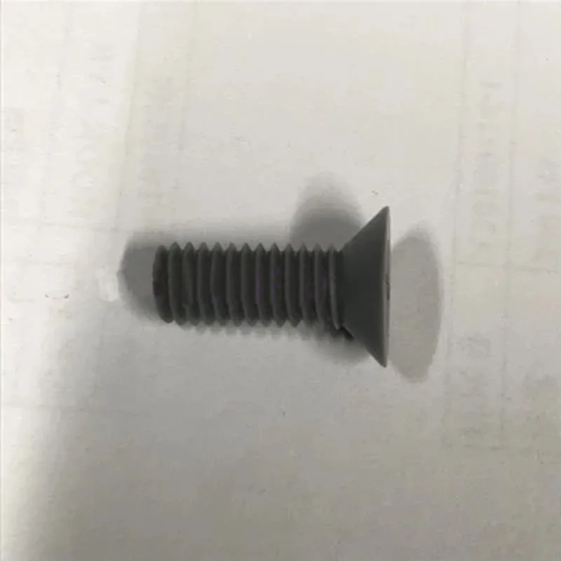 10pcs M8 PVC Cross countersunk head Phillips flat heads Screw Acid and alkali resistant preservative Plastic screws 12-50mm Long