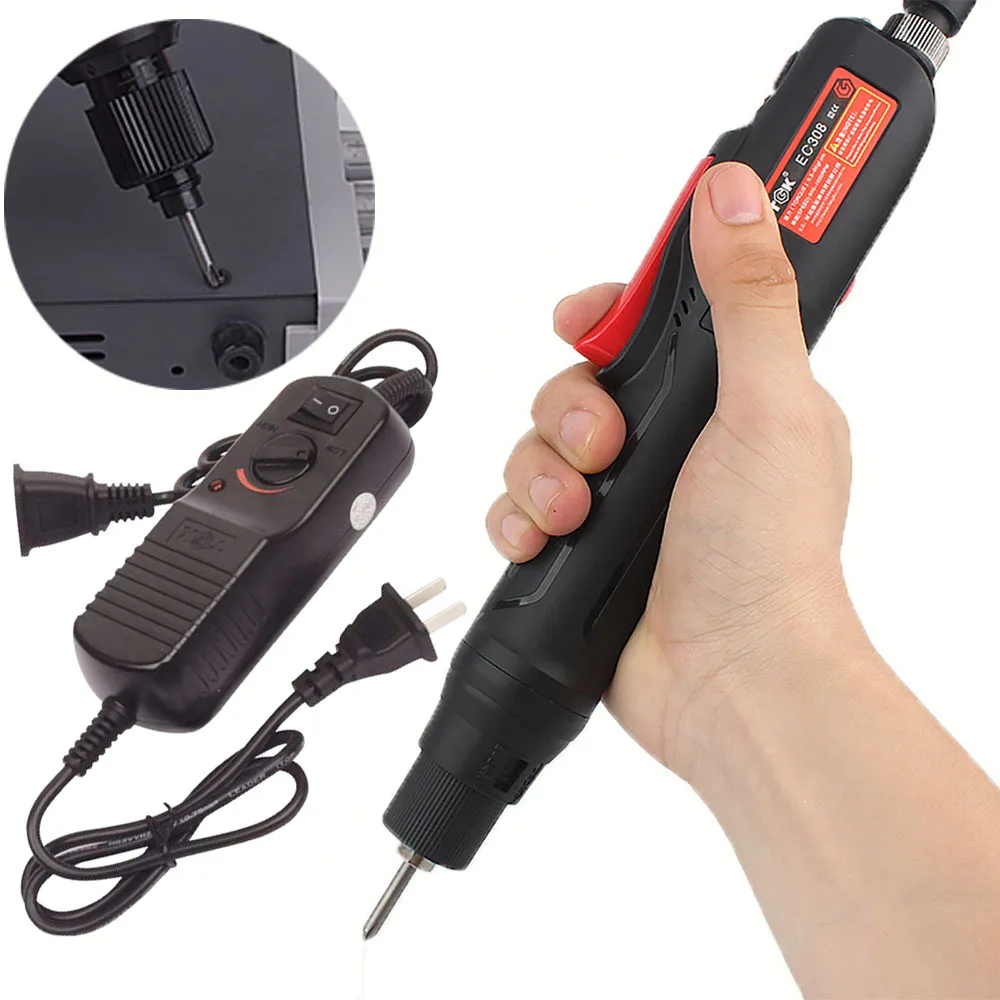 0.5-8KGF-cm Screwdrivers Electric Screwdriver Operated Torx Electric Screw Driver With Switch And Bits Extention Drill Bit