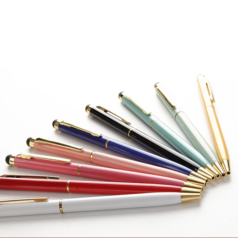 Ma Caron high quality Slim metal ball pen Business Meeting High-grade Ballpoint Pens Signature pen School Office supplies Gift