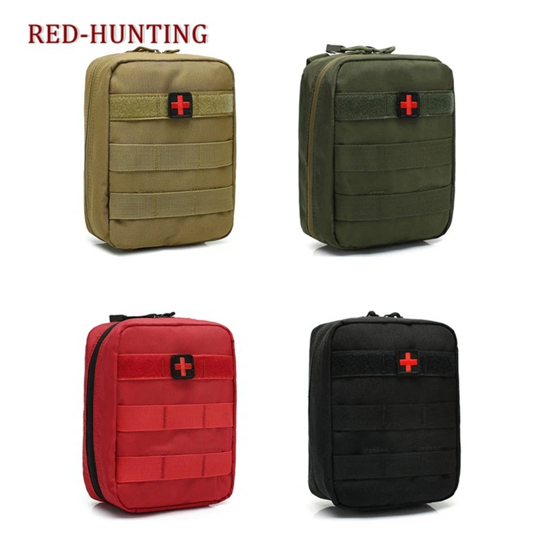 

High Quality 1000D Nylon Tactical MOLLE Ifak EMT Utility Bag with First Aid Patch