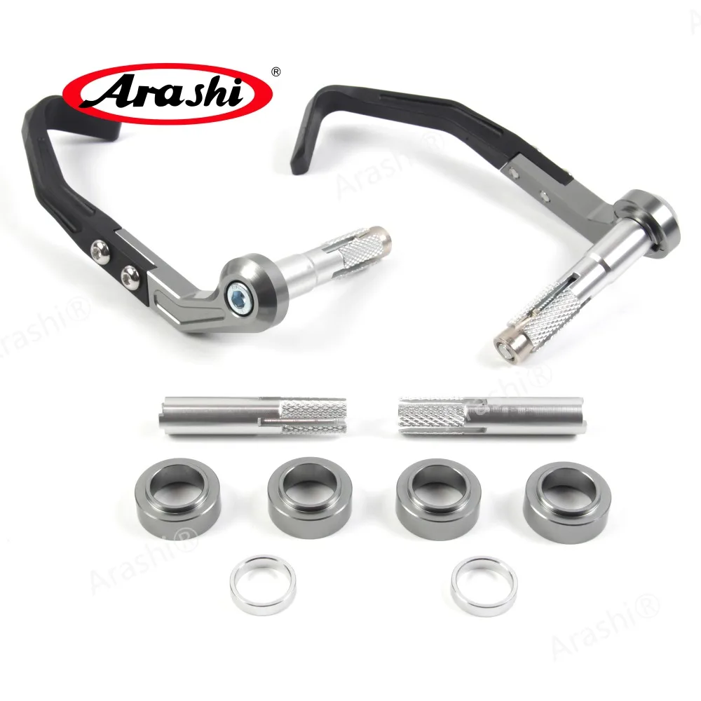 Arashi 1 Set Street Bike CNC Balancing Lever Brake Clutch Levers Proguard System Guard Protector 22mm Handlebars For SUZUKI