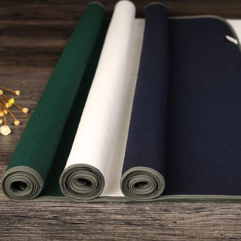 Wool Felt Mat Washable Woolen Calligraphy Painting Felt Larged-size Brush Writing Pad Traditional Painting Study Treasure Pad