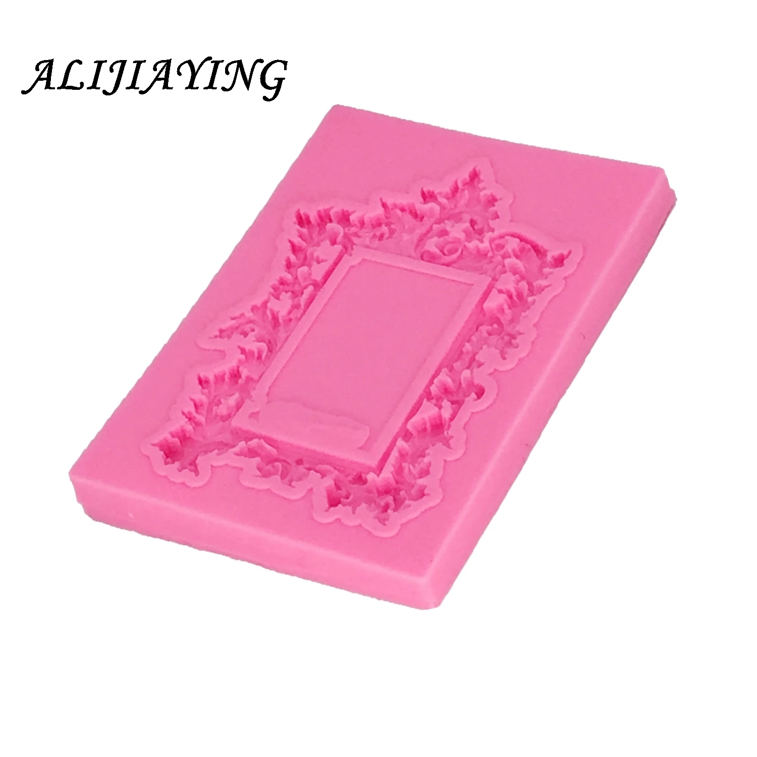 1Pcs DIY Vine shape Frame 3D Silicone Mold Craft Mold Fondant Cake Decorating Tools Chocolate Candy Gumpaste Molds D1019