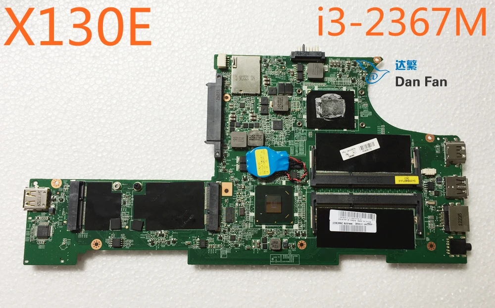 

04W3574 For Thinkpad X130E i3-2367M Laptop Motherboard DA0FL8MB8C0 Mainboard 100%tested fully work