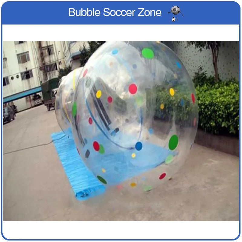 จัดส่งฟรี 2.0m ยักษ์ Zorb Ball พองน้ําลูกเดิน Inflatable มนุษย์หนูแฮมสเตอร์ Ball Air น้ําเดิน Ball