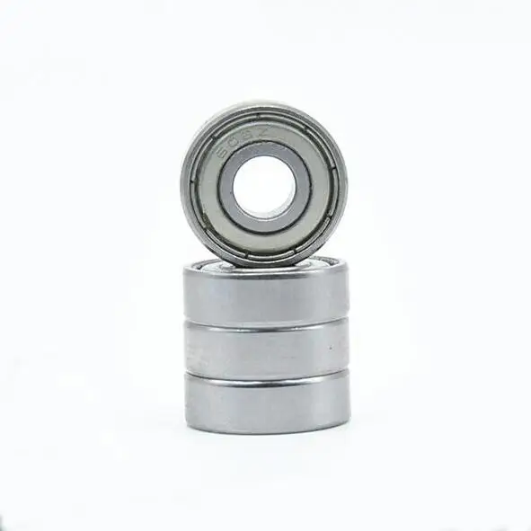 50pcs S608ZZ S608 ZZ ABEC-5 8x22x7mm stainless steel bearing Deep Groove Ball bearing double shielded 8*22*7mm 608 608ZZ