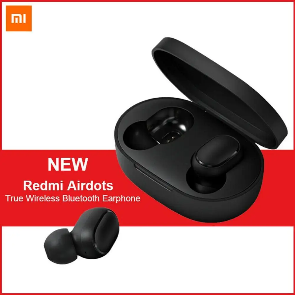 TWS-стереонаушники Xiaomi Redmi Airdots с поддержкой Bluetooth 5,0 и микрофоном