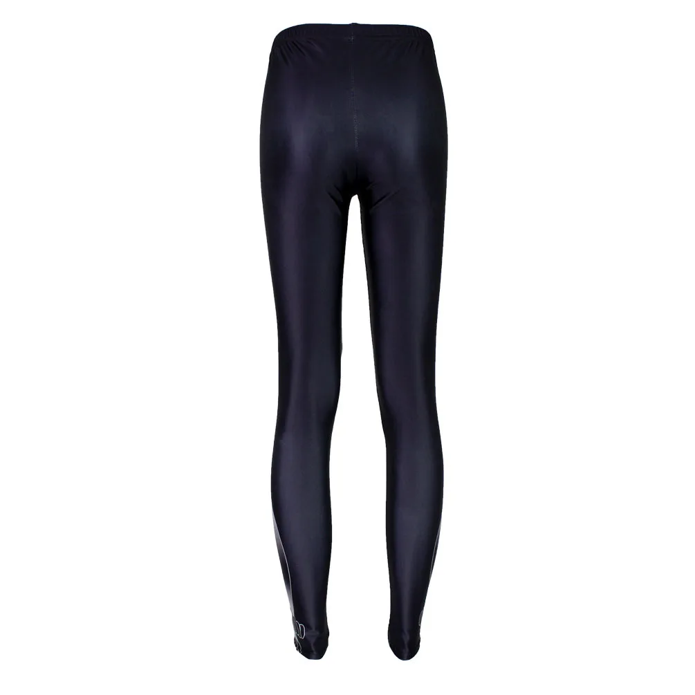 [Je Mijn Secret] Cartooon Zwarte Broek Gothic Lange Oren Cat Gedrukt Leggings Voor Workout Mid Taille enkel Broek Vrouwelijke Zomer