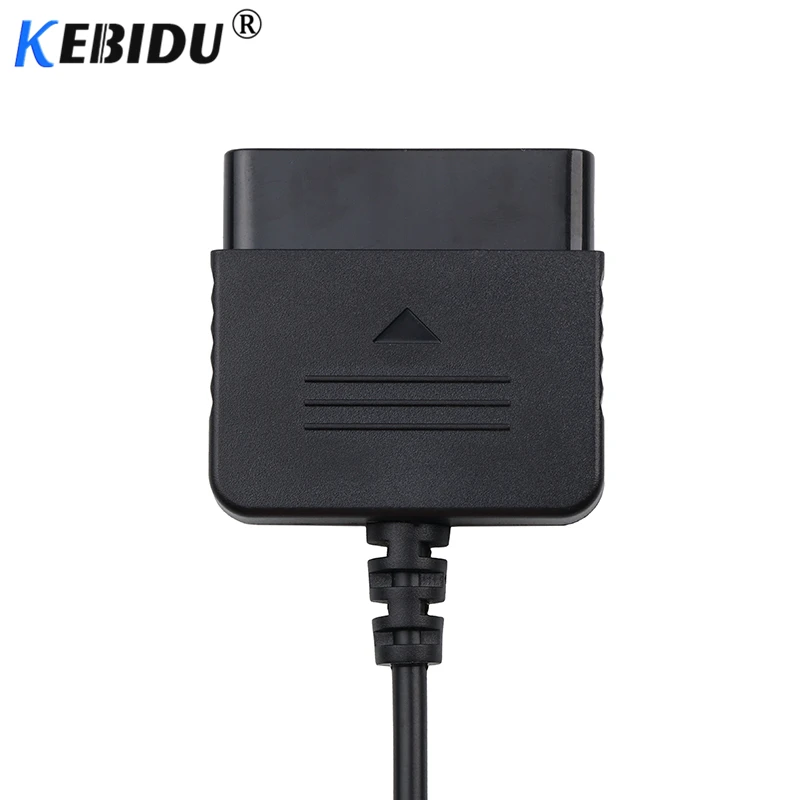 Kebidu ソニー PS2 プレイステーション 2 ジョイパッドゲームパッドから PS3 PC USB ゲームコントローラアダプタコンバータドライバなし