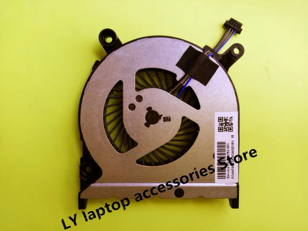 

For HP 246 G6 240 G6 245 G6 TPN-Q187 original laptop CPU cooling fan 925352-001 CPU fan 4PIN