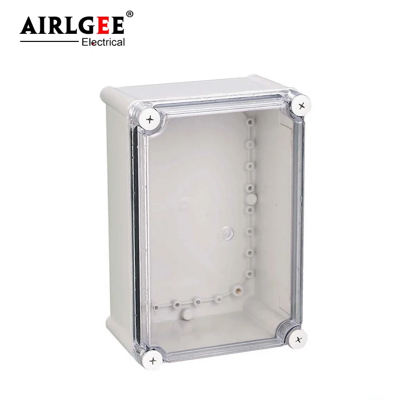 

280 * 190 * 130mm transparent cover waterproof junction box outdoor cable threading box electrical box ABS plastic sealed box