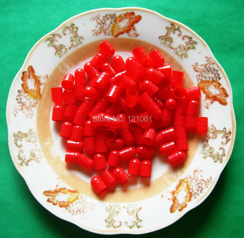 00# 5000pcs!High quality!Red-White colored hard gelatin empty capsule size 00 /capsules 00()