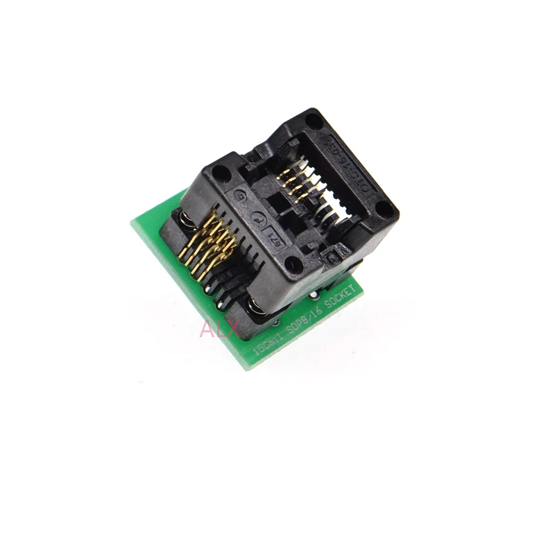 5PCS SOIC8 SOP8 TO DIP8 ez programmer adapter socket 150MIL SOCKET CONVERTER MODULE test chip IC 24C02 24C08 24C32 EEPROM