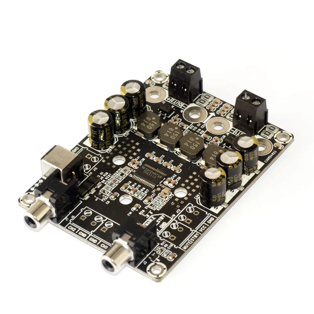 TPA3118 плата цифрового усилителя звука малой мощности двухканальная 2x30 Вт HIFI 2,0 Класс D