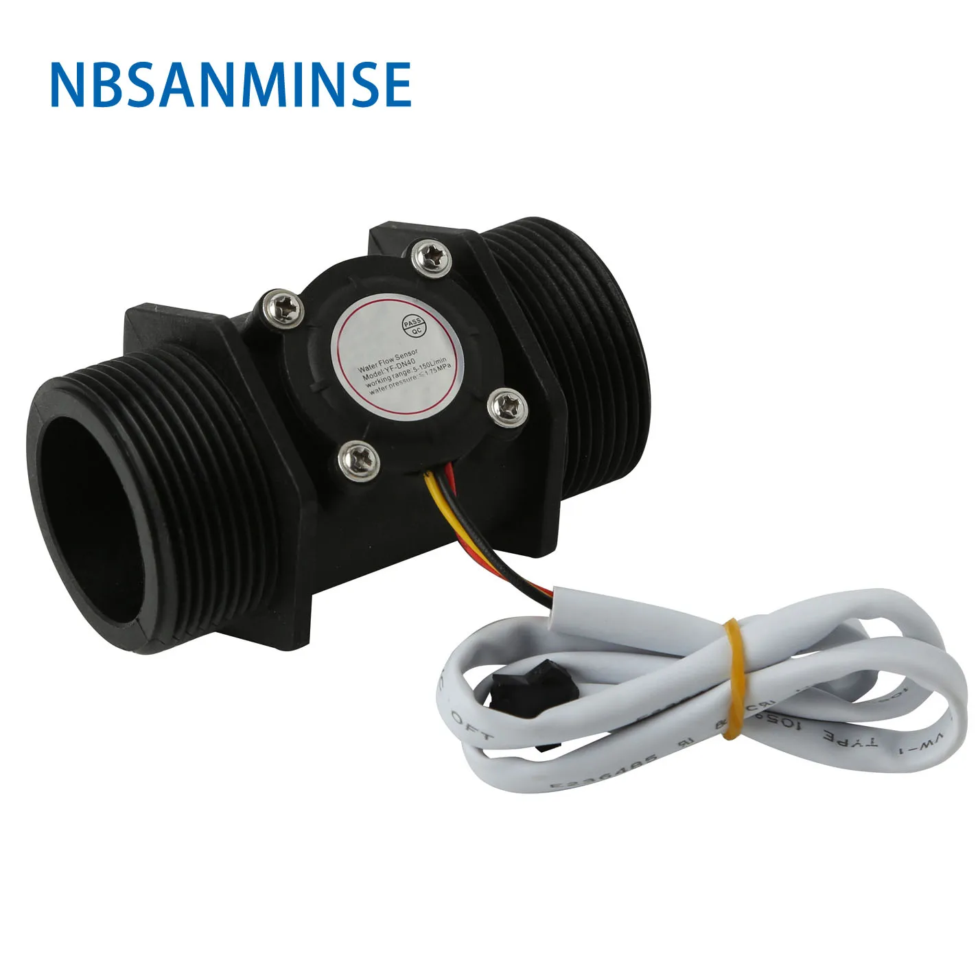 Water flow sensor SMF-DN40 1 1/2 1.5inch Used Petrochemical, water plant, agricultural garden irrigation industry NBSANMINSE