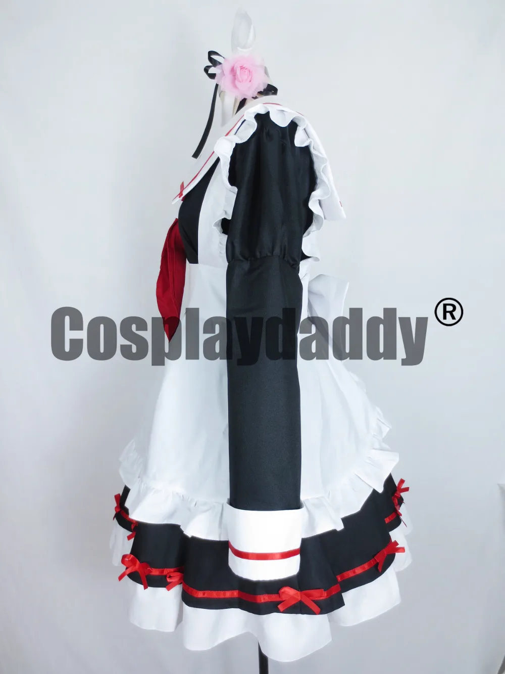 Kantai Collection Harusame Seasonal Valentines 2016 Maid Dress Cosplay Costume