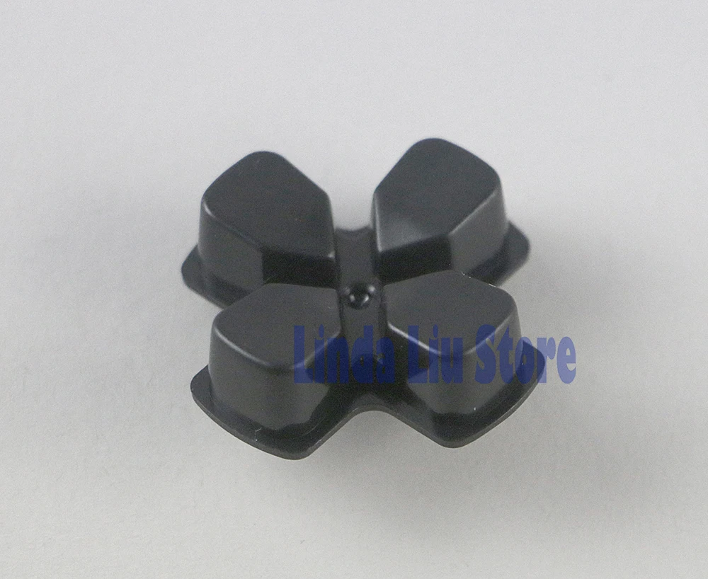 PS4 컨트롤러용 50개/몫 블랙 버튼 키 PS4 방향 조절 핸들 크로스 버튼 키