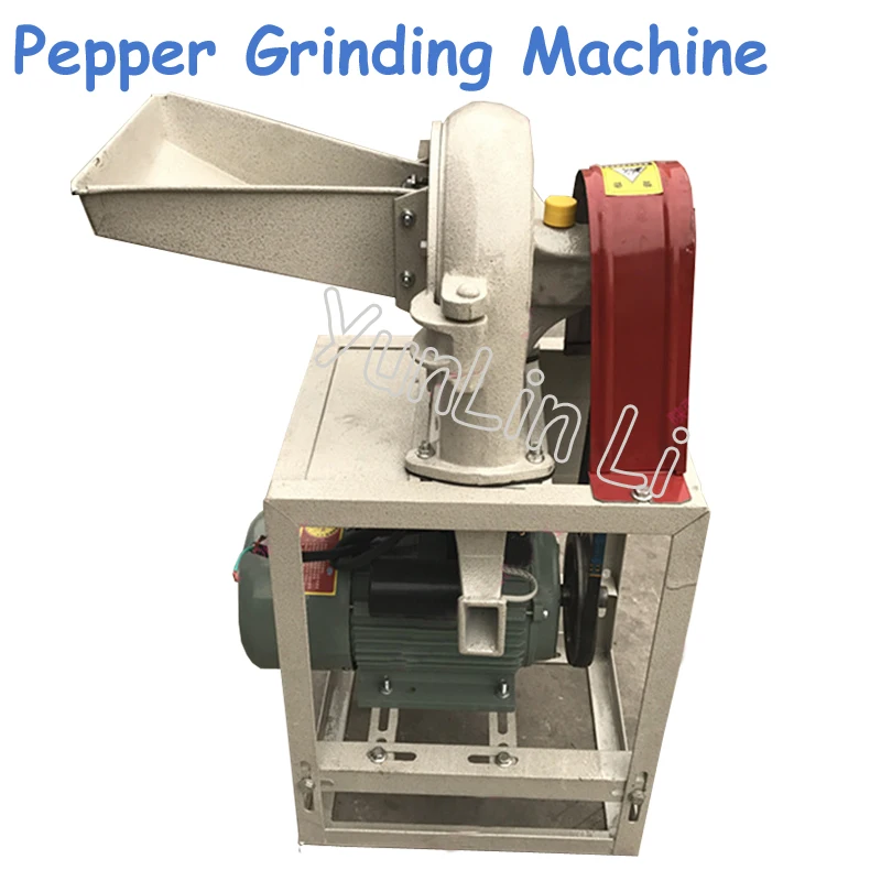 Pepper Grinding Machine Commercial Spice Grinder Chili Powder Making Machine Grain Crusher Tooth Claw Crusher