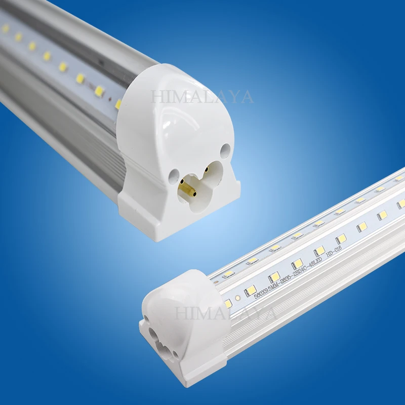 Toika V-Shaped 100pcs 6ft 1.8m  60w Led Tubes T8 Integrated v shape Led Tubes Double Sides   Led Fluorescent Light 85-265V