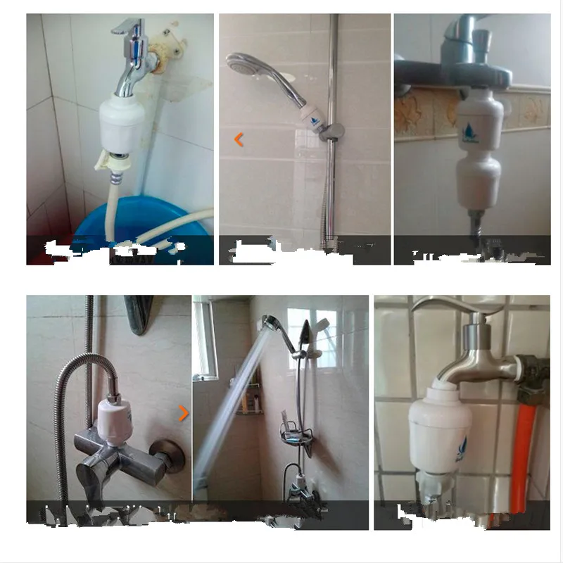 DONYUMMYJO New Kitchen Water Tap Clean Softener Remove Home Shower Faucet Filter Purifier Head