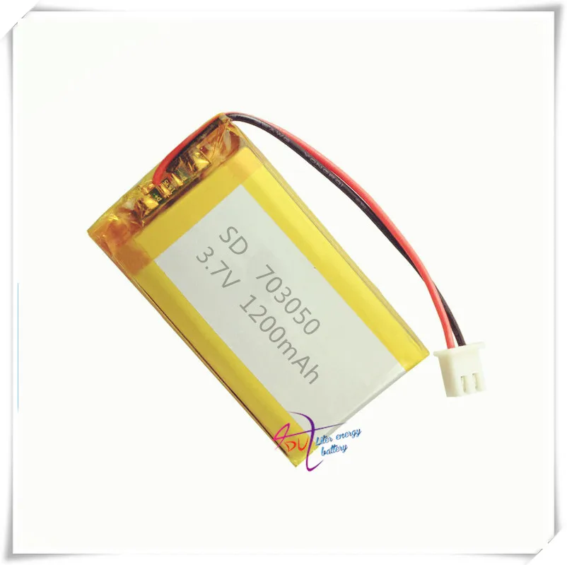 XHR-2P 2.54  3.7V 073050 meters of rabbit early childhood story treasure machine 1200mAh lithium polymer battery 703050