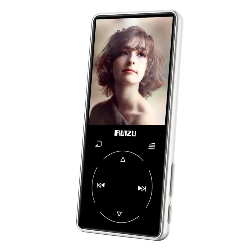To New Metal Original D16 Portable Sport Bluetooth MP3 Player 8gb Mini with 2.4 inch Screen Support FM,Recording,E-Book,Clock