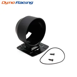 黒ゲージポッドブラケット 60 ミリメートルrcingゲージポッドゲージカップメーターカップダッシュpodマウントホルダープラスチックゲージポッド