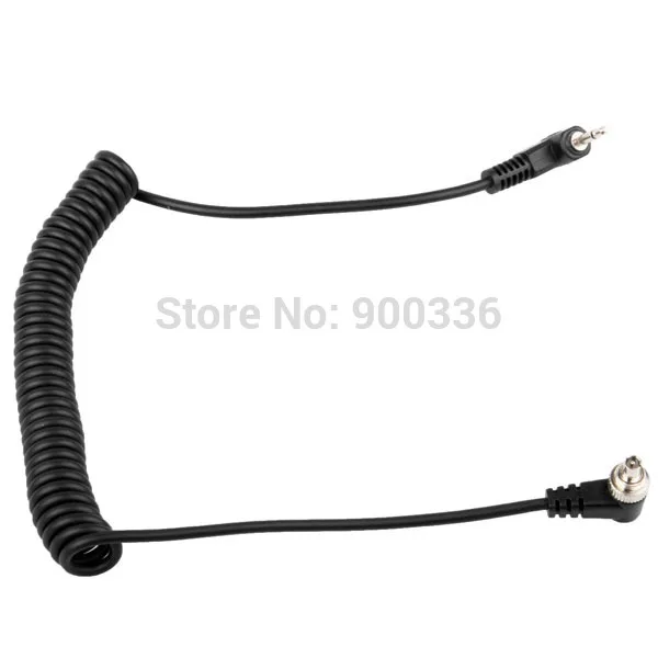 1pcs 2.5 mm 2.5mm to Male Flash PC Sync Cable cord length for canon nikon sony to flash light as yongnuo flash