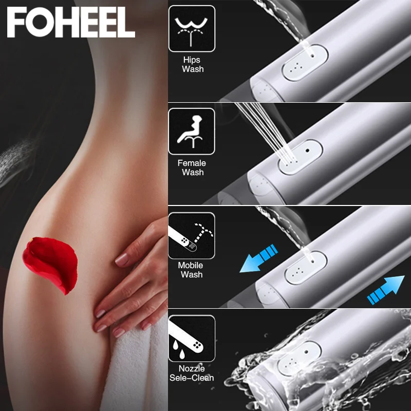 FOHEEL-Juste de siège de toilette intelligente, bidet électronique, WC chauffant propre et sec, housse intelligente