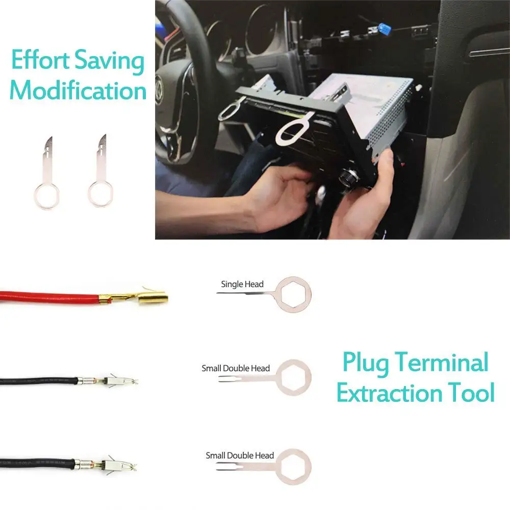 Auto Trim Removal Tools Kit Auto Panel Dash Audio Radio Removal Installer Reparatur Pry Tools Kit Verschluss Entfernung mit Aufbewahrungstasche