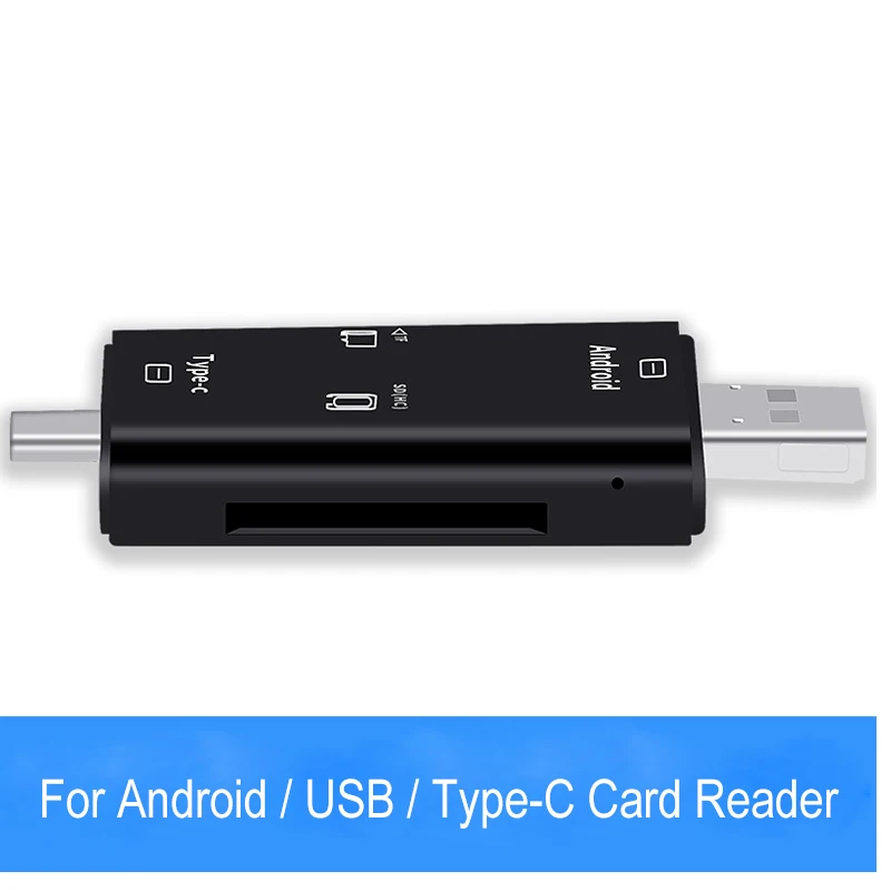 Multi In 1 SD Card Reader USB 3.0 Type C Memory Card Reader For Android Xiaomi  Desktop PC OTG Type-c For Micro USB OTG